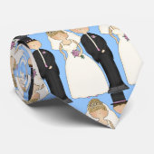 Mannen stropdas voor paardenbont (Opgerold)