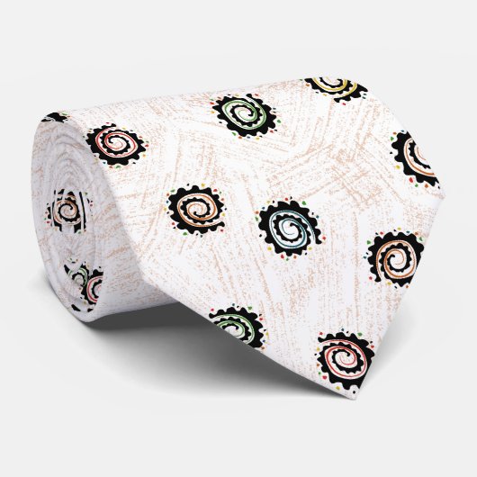 Mannen Stropdas Zwarte Geschiedenis (Opgerold)