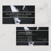Mannen Suit Formal Draag, Foto Visitekaartje (Voorkant / Achterkant)