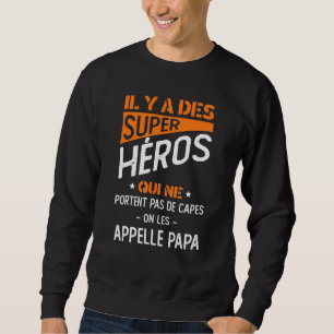 Mannen superhelden die geen capes op afroep Draag Trui