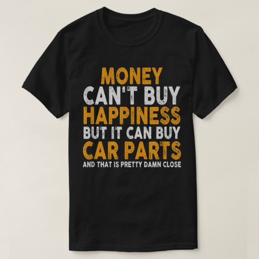 Mannen SuperSport auto's die auto's kopen T-shirt (Design voorkant)