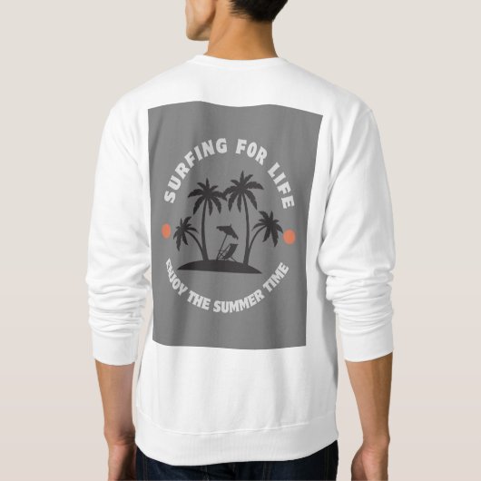 Mannen Sweatshirt (Achterkant)