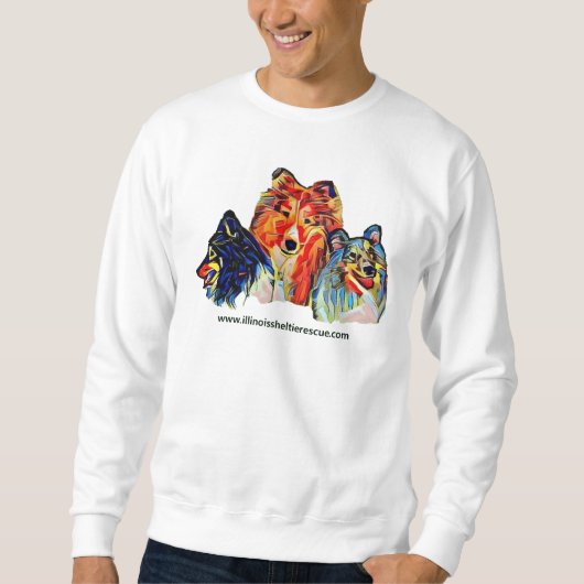 Mannen Sweatshirt (Voorkant)