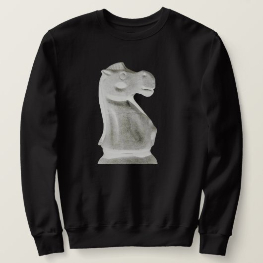 Mannen Sweatshirt Chess (Design voorkant)