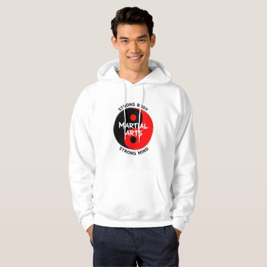 MANNEN SWEATSHIRT MET KAPPEN (Voorkant volledig)
