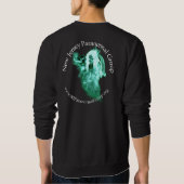 Mannen Sweatshirt met voor- en achterlogo's (Achterkant)