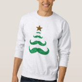 mannen sweatshirt voor de kerstboom (Voorkant)