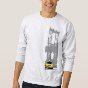 Mannen Sweatshirts New York Nyc Brooklyn Trui
