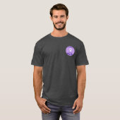 Mannen T Ondersteuning Nerd Girls logo T-shirt (Voorkant volledig)