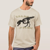 Mannen T-Rex Skellie T-shirt (Voorkant)