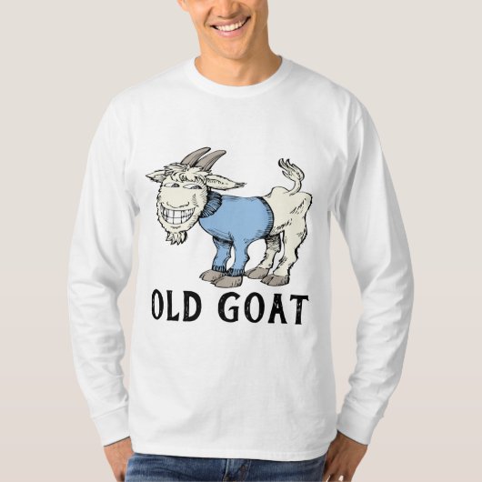Mannen T-SHIRS VOOR OUDE GOAT BIRTHDAY T-shirt (Voorkant)