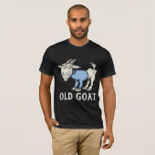 Mannen T-SHIRS VOOR OUDE GOAT BIRTHDAY T-shirt (Voorkant volledig)