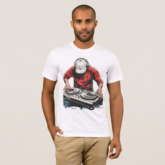 Mannen t-shirt (Voorkant volledig)