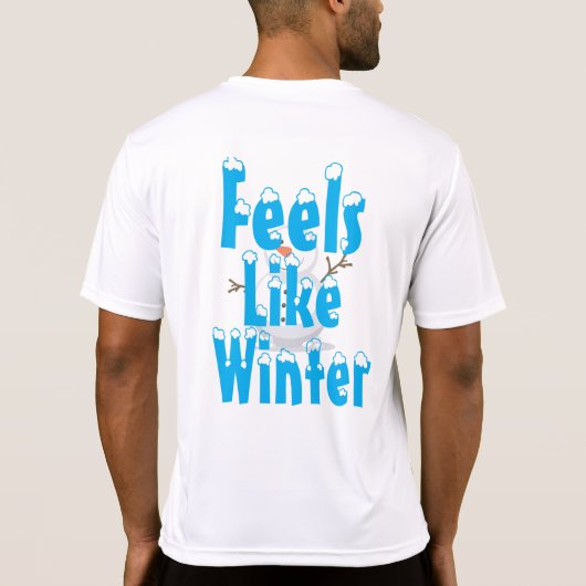 Mannen T-shirt (Achterkant)