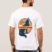 Mannen T-shirt (Achterkant)