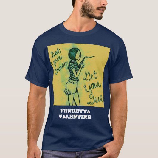 Mannen T-shirt (Voorkant)