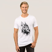 Mannen T-shirt (Voorkant volledig)