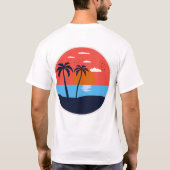 Mannen T-shirt (Achterkant)