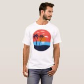 Mannen T-shirt (Voorkant volledig)