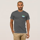 Mannen T-shirt (Voorkant volledig)