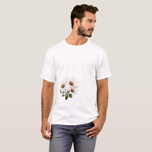 Mannen T-shirt (Voorkant volledig)