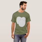 Mannen T-shirt (Voorkant volledig)