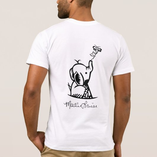 Mannen T-Shirt (Achterkant)