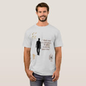 Mannen T-shirt (Voorkant volledig)