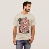 Mannen T-shirt (Voorkant volledig)