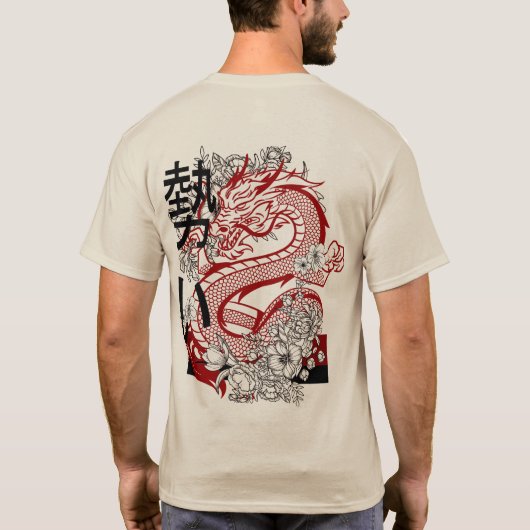 Mannen T-shirt (Achterkant)