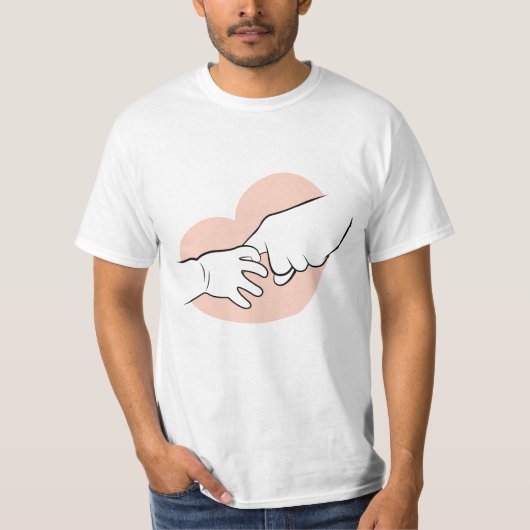Mannen T-shirt (Voorkant)