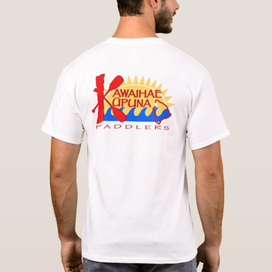 Mannen T-Shirt (Achterkant)