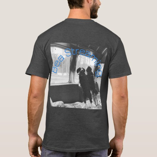 Mannen T-shirt (Achterkant)