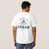 Mannen T-shirt (Achterkant volledig)