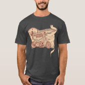 Mannen T-shirt (Voorkant)