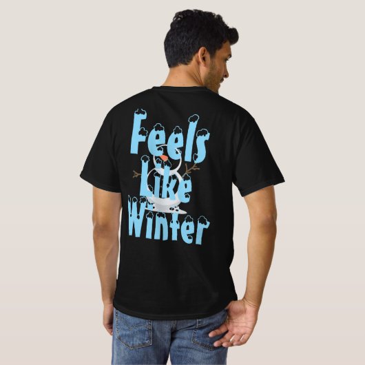 Mannen T-shirt (Achterkant volledig)