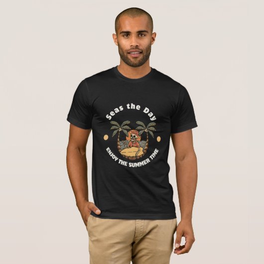 Mannen T-shirt (Voorkant volledig)
