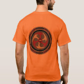 Mannen T-shirt (Achterkant)