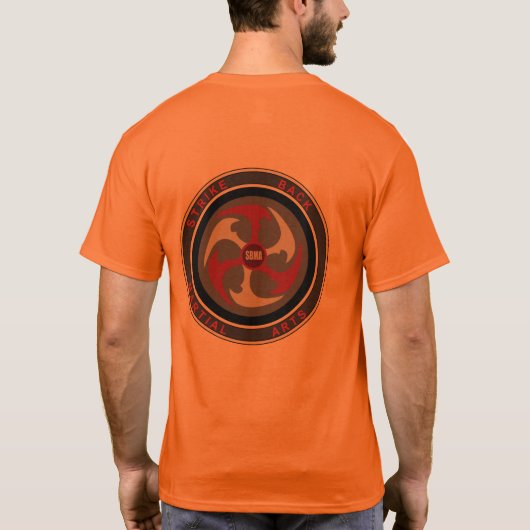 Mannen T-shirt (Achterkant)