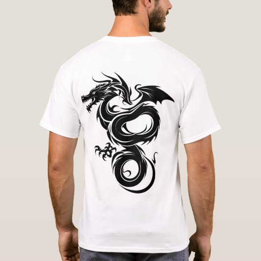 Mannen T-shirt (Achterkant)