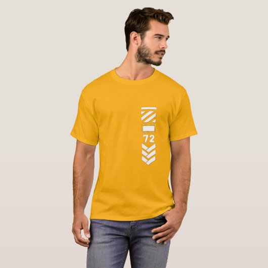 Mannen T-shirt (Voorkant volledig)