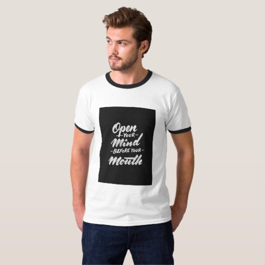 Mannen T-Shirt (Voorkant volledig)