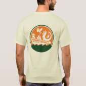 Mannen t-shirt (Achterkant)