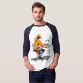 Mannen T-Shirt (Voorkant volledig)