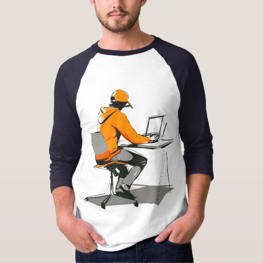 Mannen T-Shirt (Voorkant)