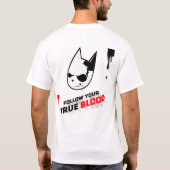 Mannen T-shirt (Achterkant)