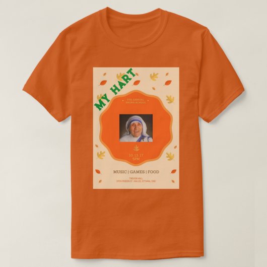Mannen T-shirt (Design voorkant)
