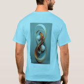 Mannen T-Shirt (Achterkant)