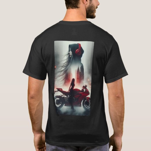 Mannen T-Shirt (Achterkant)