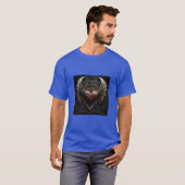 Mannen T-shirt (Voorkant volledig)